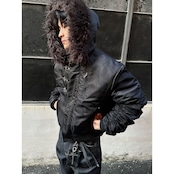 【暖かさUP】ファイヤーマンファー中綿ジャケット T2024