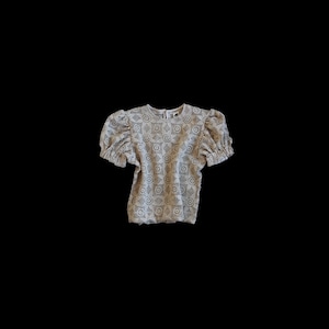 Re; project / 1950s French Crochet Half Sleeves