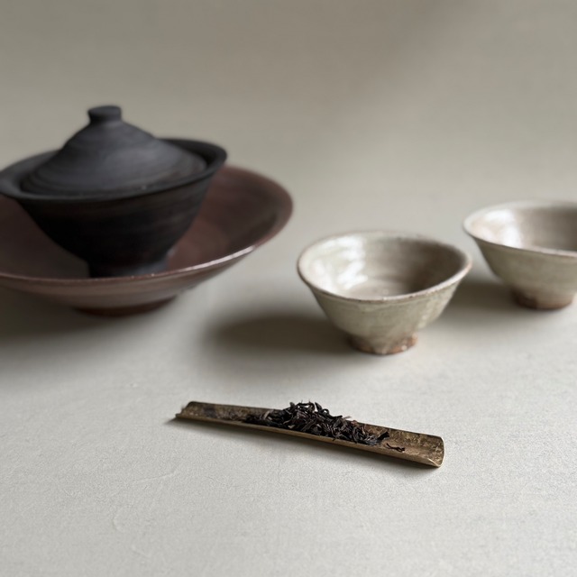 渡辺遼   真鍮茶合