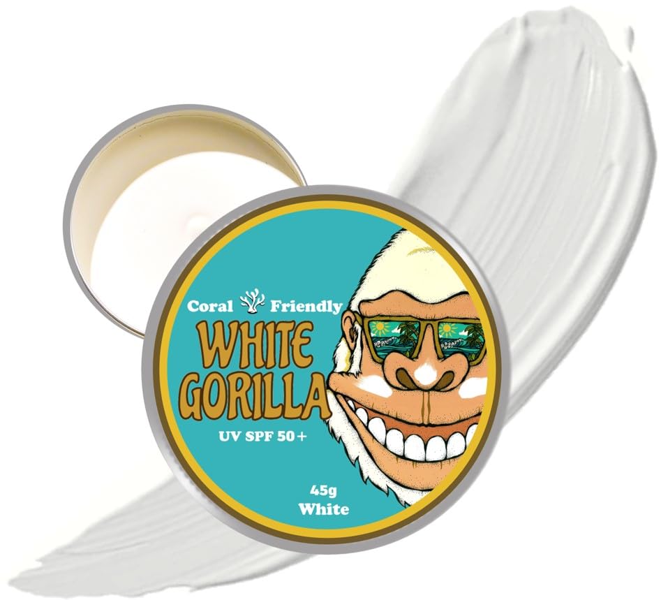 White Gorilla) ホワイトゴリラ 日焼け止め UV SPF50 + 南国ブラウン