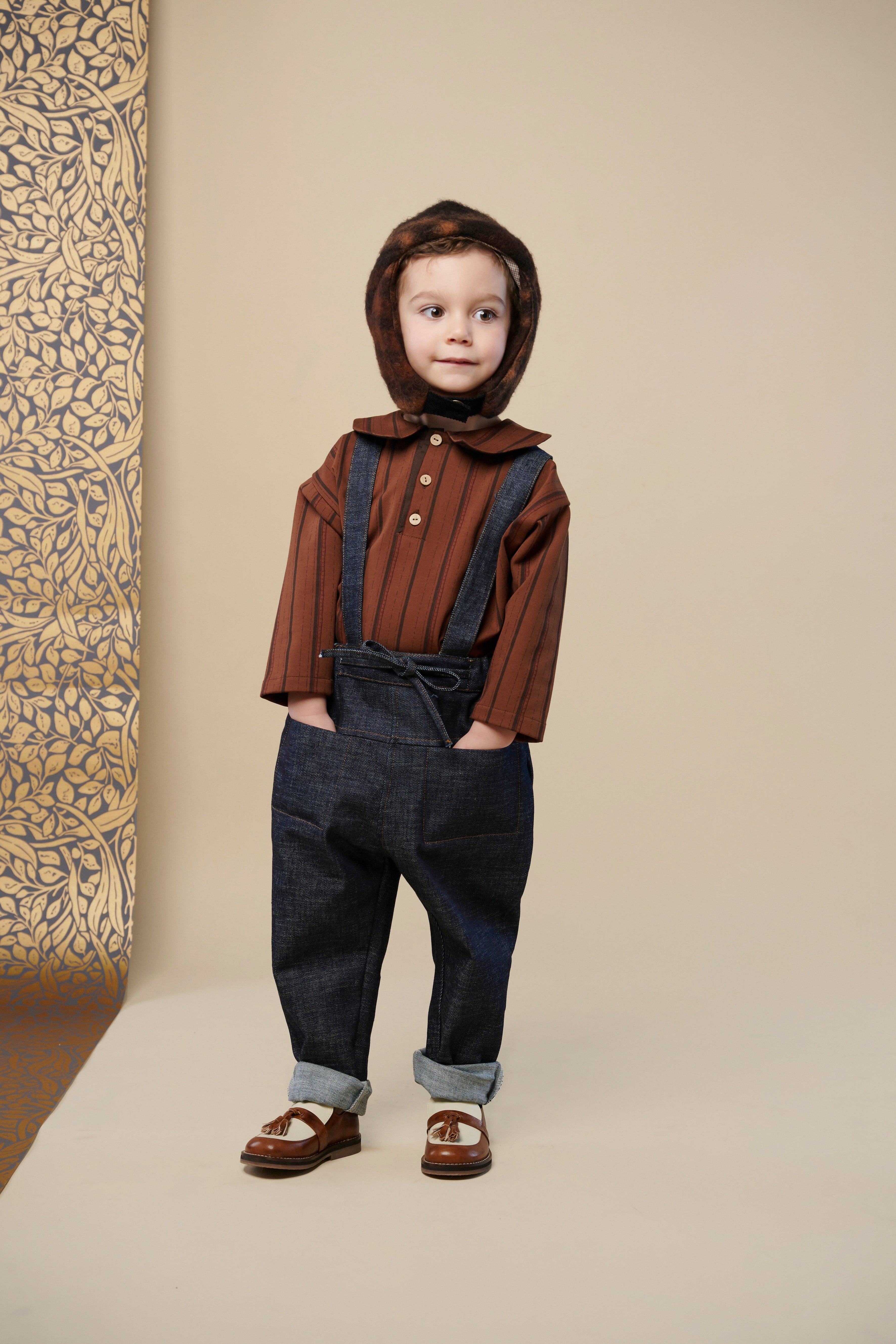 HELLO LUPO BROOKS TROUSERS 4/5 Brown D