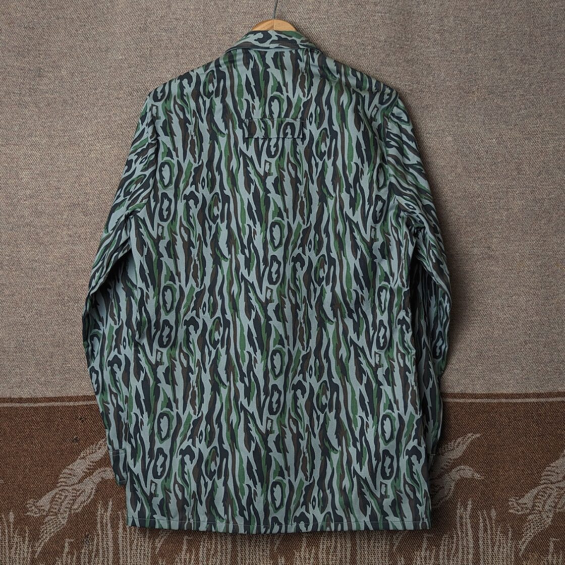 80s WOOLRICH Shadow Bark Camo Hunting Jacket （S） DEAD-STOCK | Pay ID