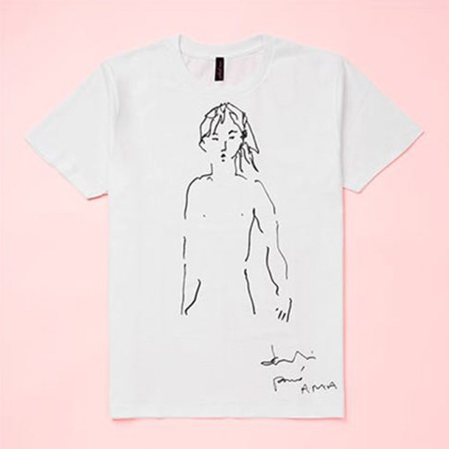 【ama project】「少女」Design by Jane Birkin / T-shirt