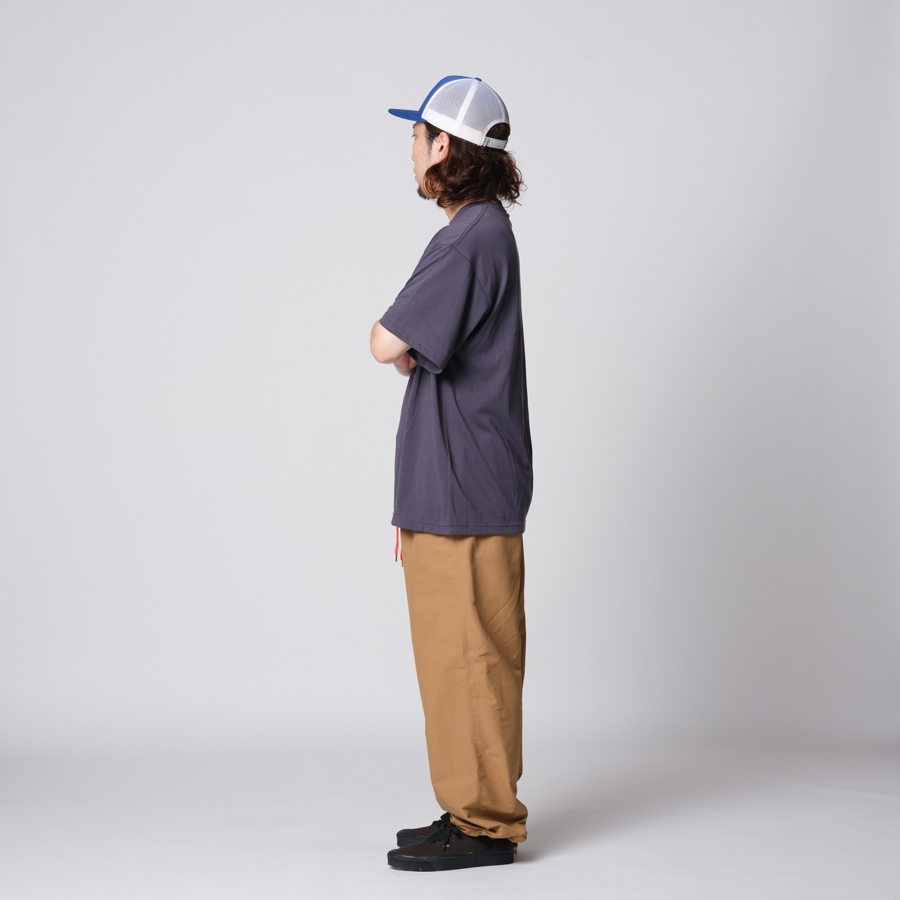 【DARGO】Cotton Nylon Track Pants（WALNUT）