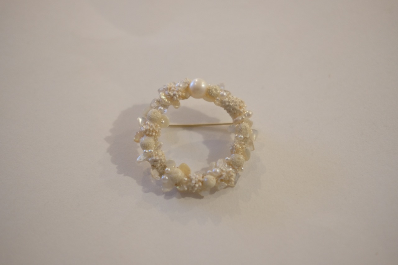 葉嘉 dooors ブローチ(小)