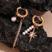 【coming soon…】477P ソレイユアシンメトリーピアス