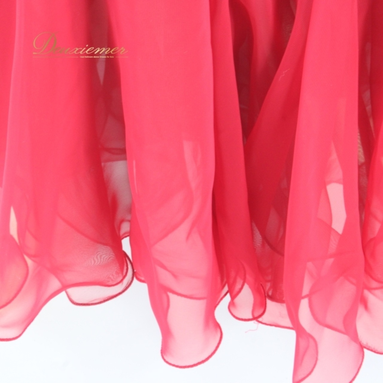 社交ダンス 衣装 スタンダード スカート  パニエ ペチコート レッスンウェア レディース レッド系 赤 ボルドー 無地 差し色 練習着 上品 深みのある 濃いレッド お手持ち スカート ドレス プラスワン 伸縮性 ウエストゴム おしゃれ フェミニン 演出用 衣装替え レッスン用 パーティー ロングスカート シルエット