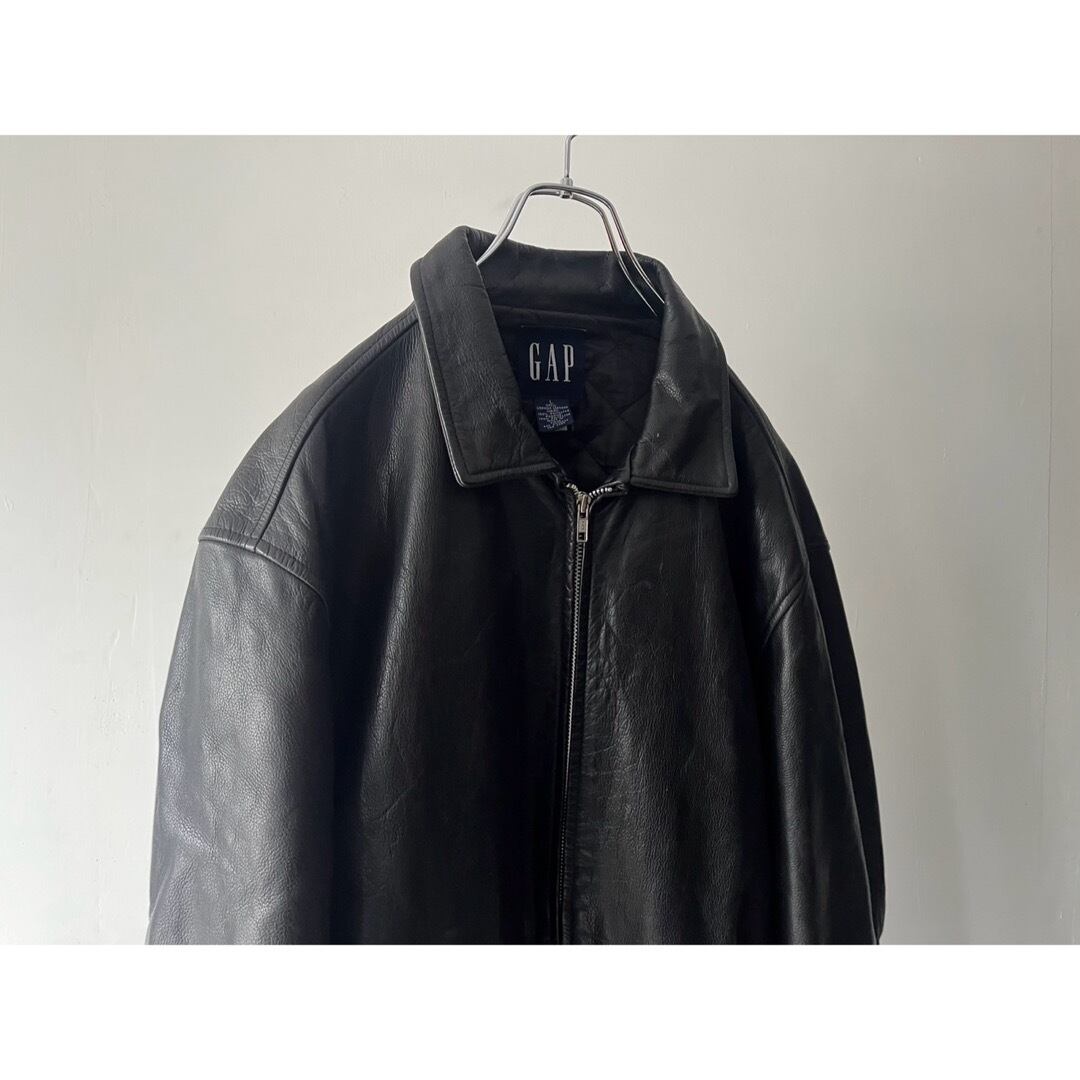 GAP- 90's〜 single leather jacket | ROOT online