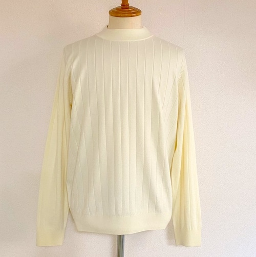 High Neck Knit　Off White