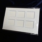 オリオン 色採集マット 和  [真珠・6窓 B]