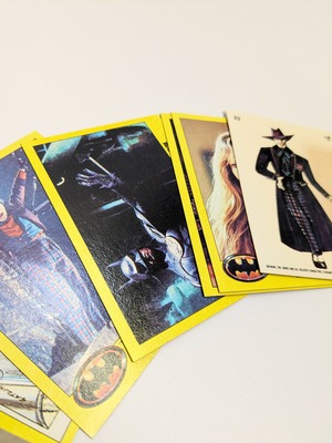 【送料無料！】VINTAGE トレーディングカード・ステッカーBOX 36個入り（1個=9CARDS＋1STICKER入り）【BATMAN  バットマン 】〚アメリカン雑貨 アメトイ〛