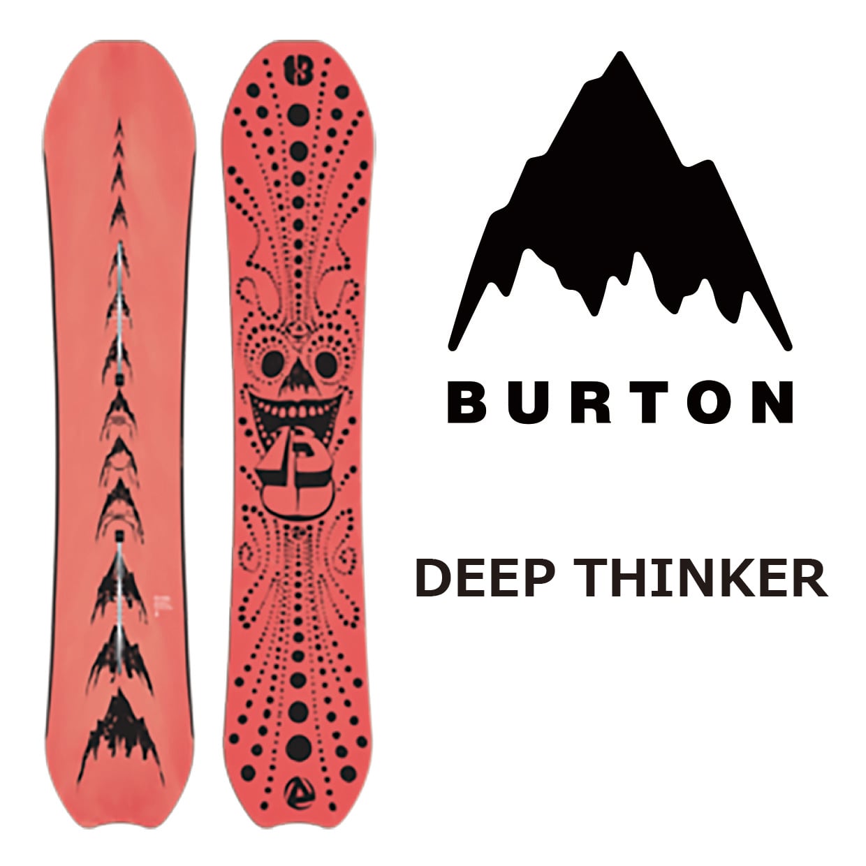 23-24年モデル BURTON .『 DEEP THINKER 』. バートン . ディープ