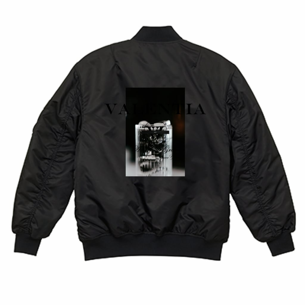 （両面印刷）United Athle タイプ MA-1 ジャケット（中綿入）