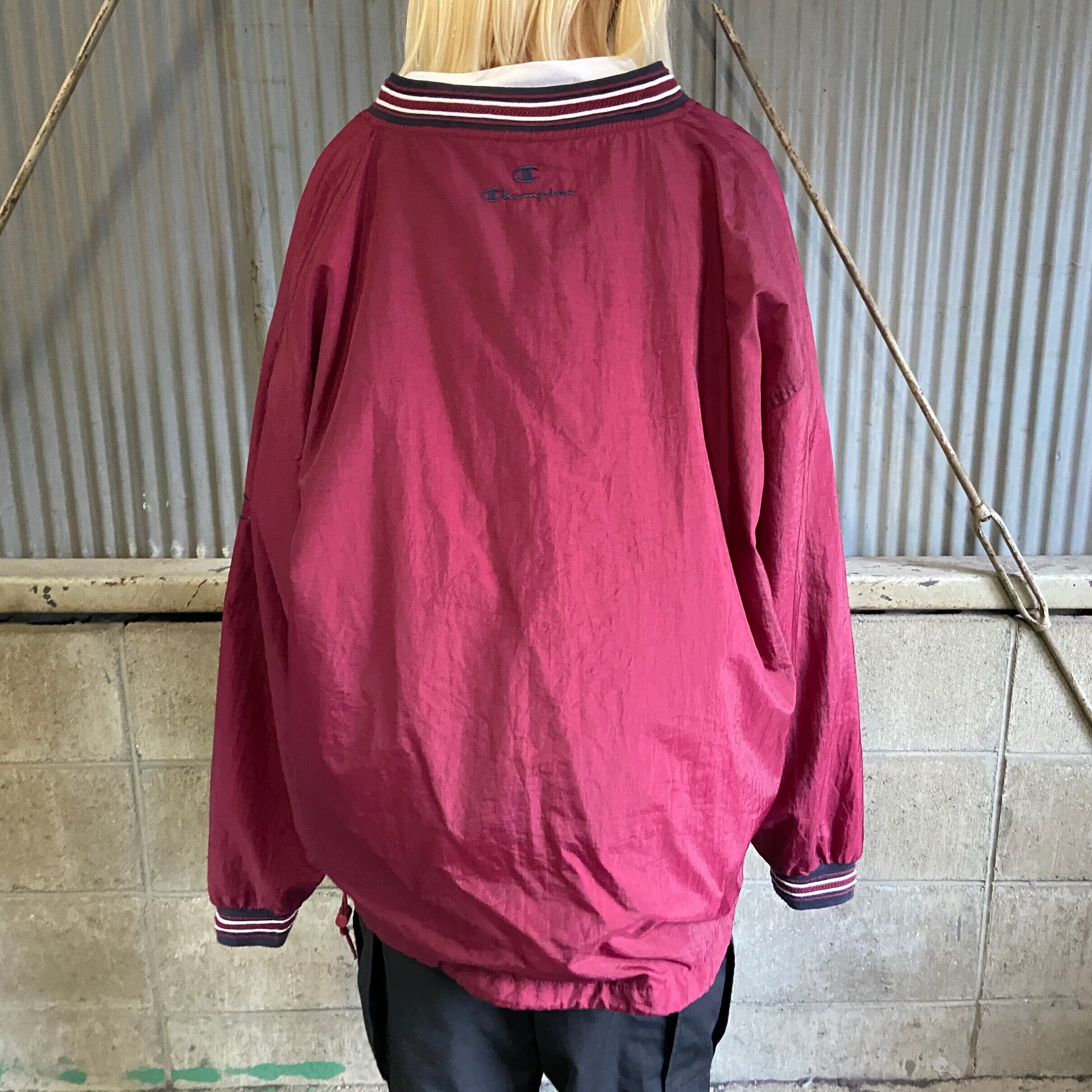 90年代〜00年代 Champion カレッジ チャンピオン ナイロンプルオーバー