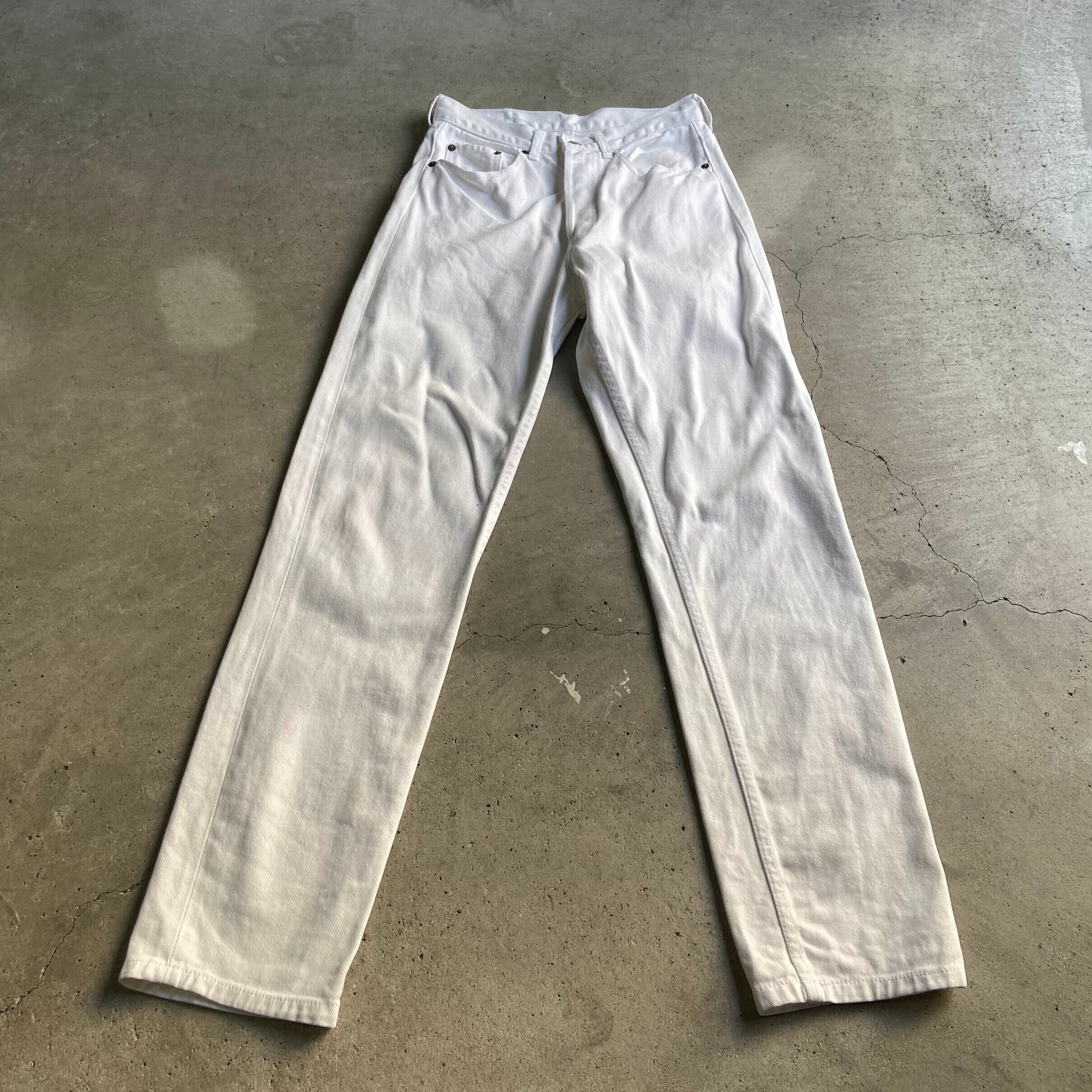 90年代 Usa製 Levi S リーバイス 501 ストレート ホワイトデニムパンツ メンズw30 古着 90s ヴィンテージ ビンテージ 白 デニムパンツ Cave 古着屋 公式 古着通販サイト