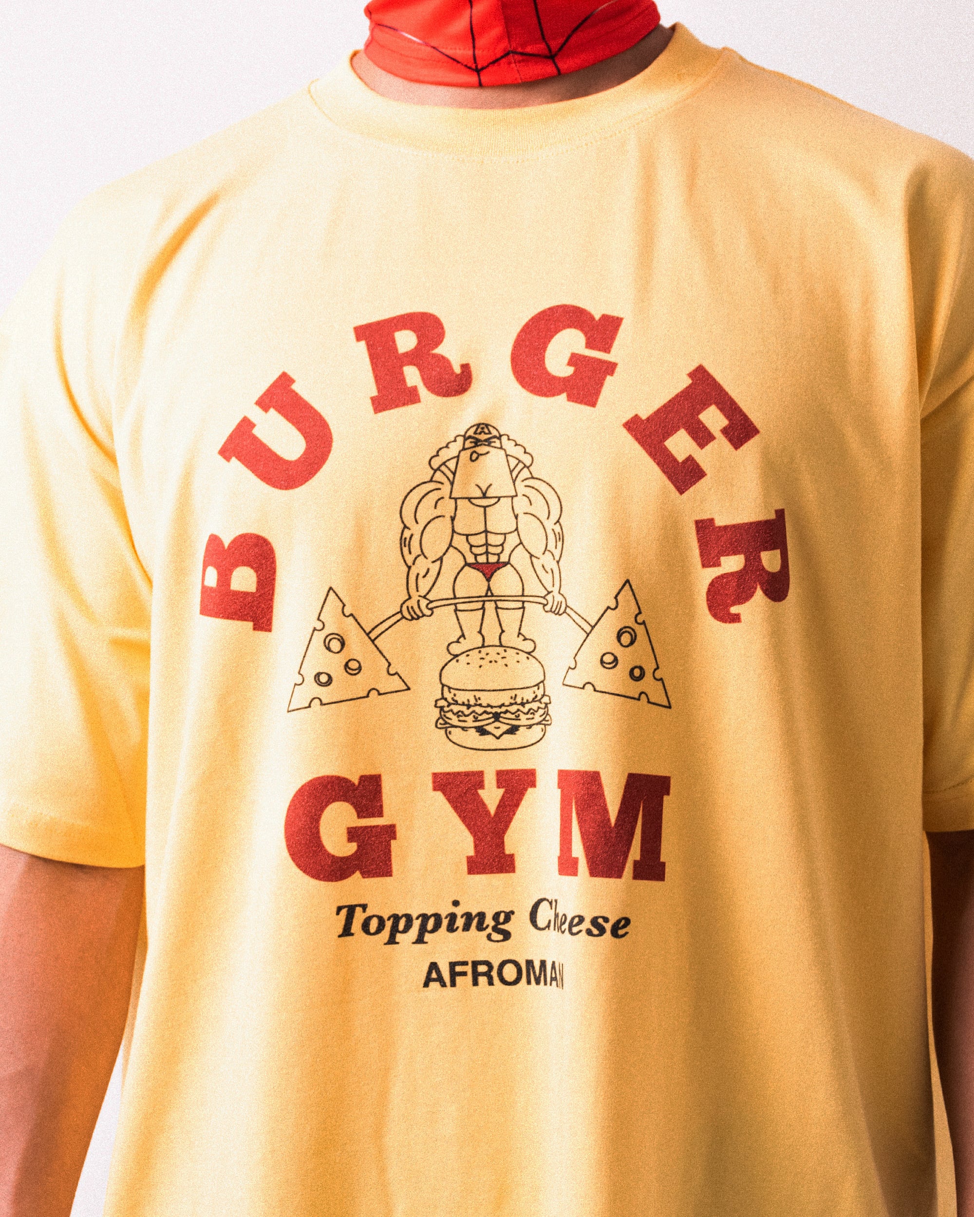 JACKPOT.MARKET バーガージムtシャツ Lサイズ バーガージムTシャツ ホワイト | JACKPOT MARKET