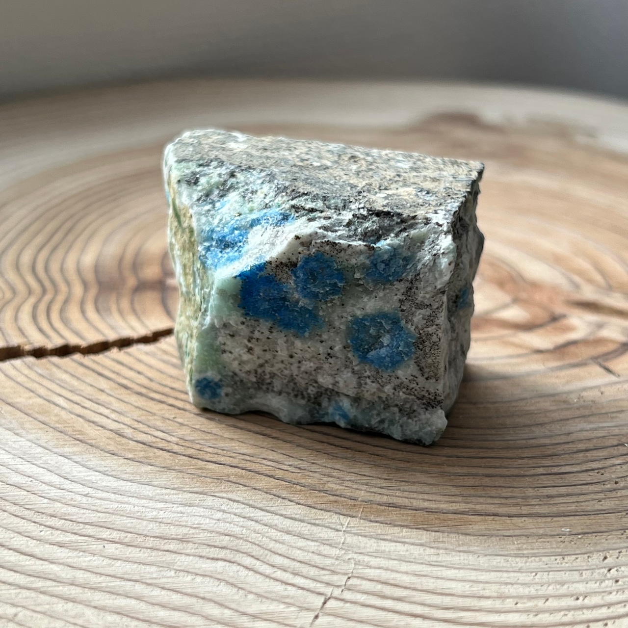 K2ストーン原石*K2アズライト*アズライトイングラナイト*天然石インテリア*置き物*N4