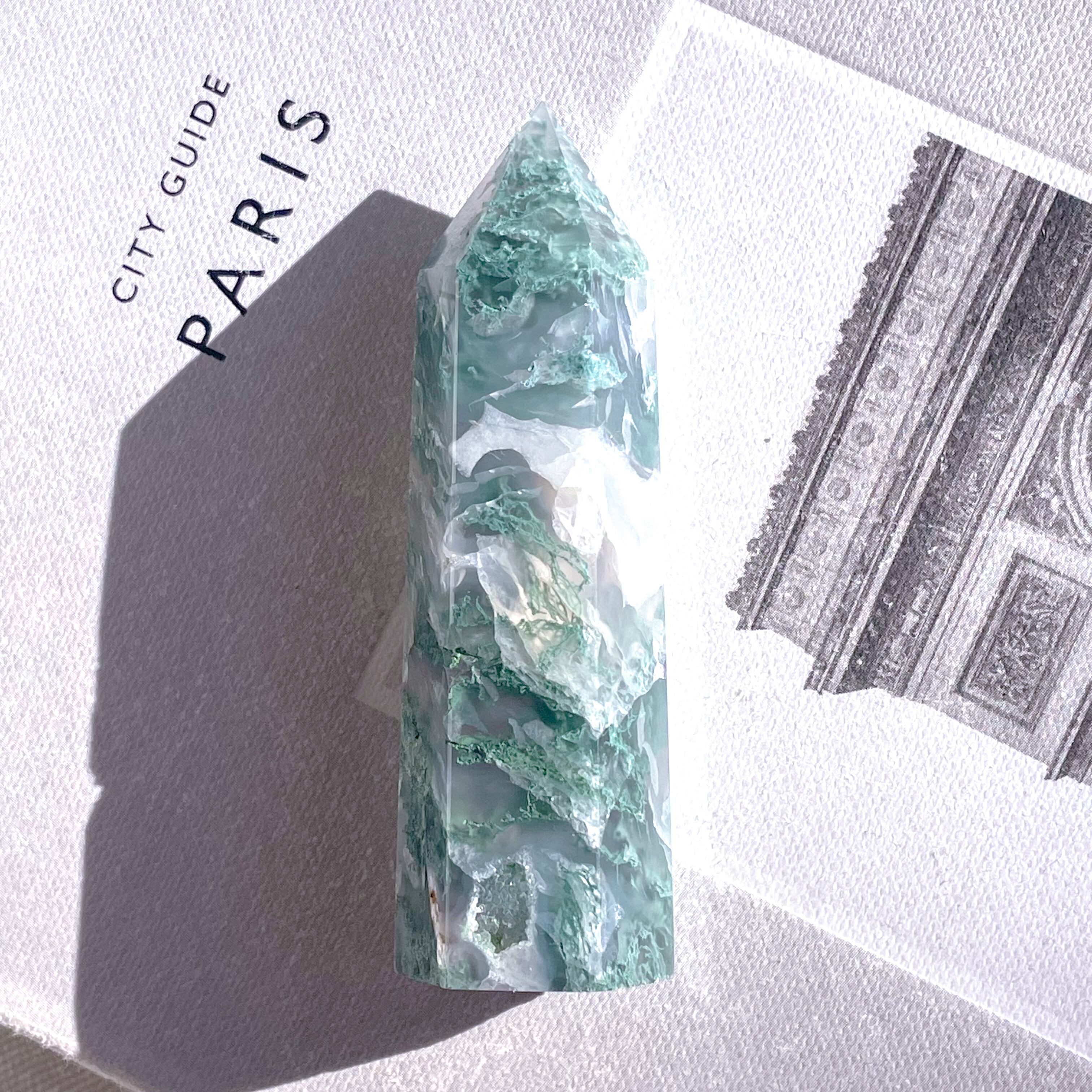 Moss Agate Point 3✧ モスアゲート