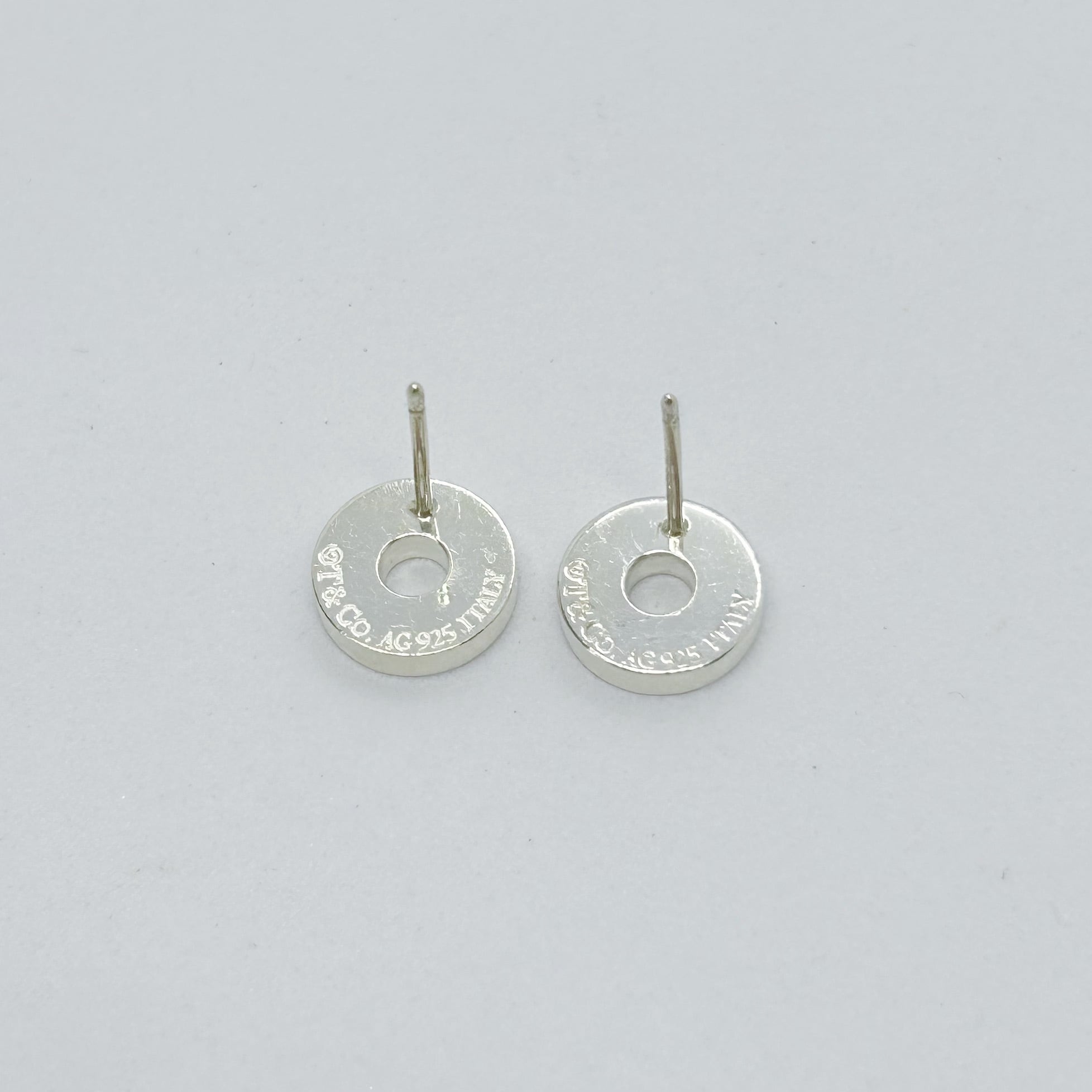 T7100】Tiffany&Co. 1837 circle pierce/silver925/ティファニー