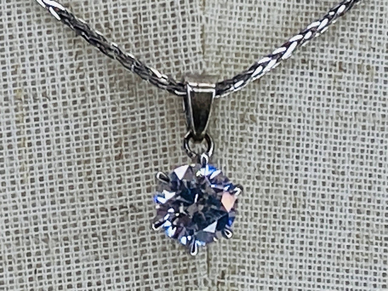 天然パライバトルマリンルース 0.123ct ラウンド ソーティング付き 