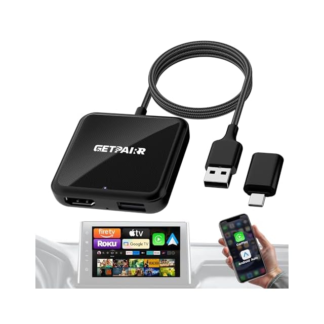 CarPlay & Android Auto ALL IN ONE 4K カープル モニター カー
