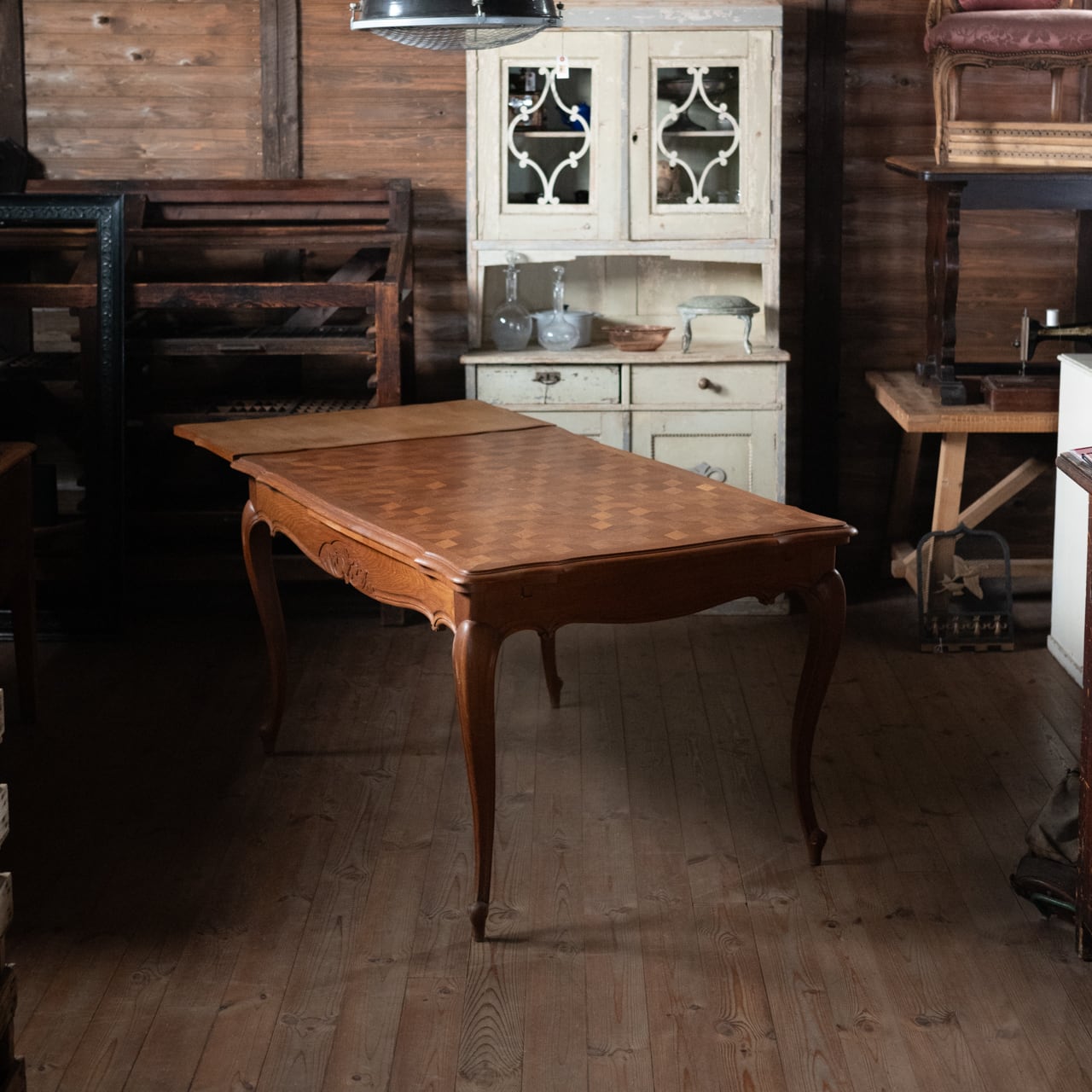 Draw Leaf Table / ドローリーフテーブル 〈ダイニングテーブル・伸長