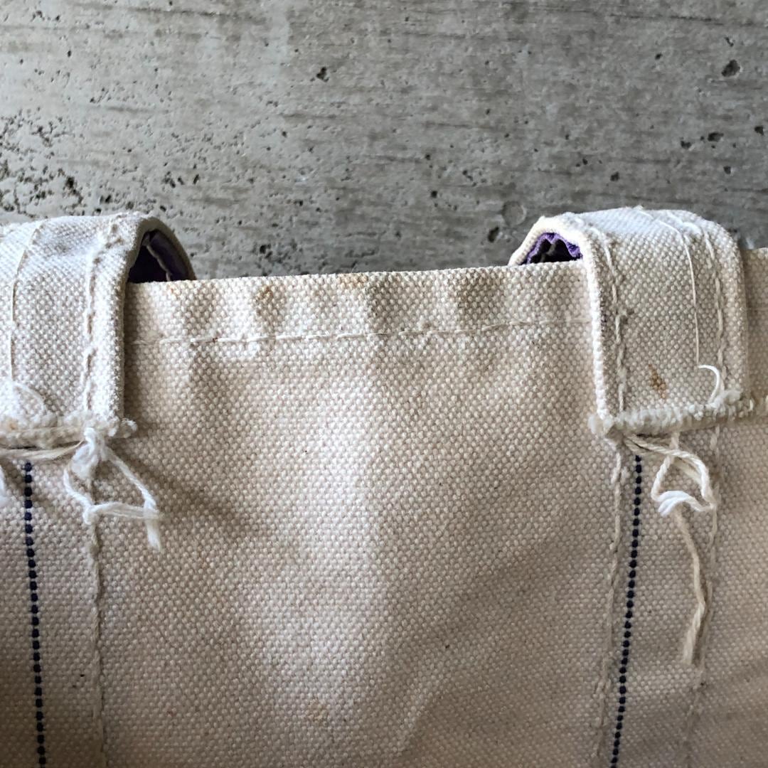 ★レアカラーパープル！60-70s筆記体タグ エルエルビーントートバッグ ☆レアカラーパープル！60-70s筆記体タグ エルエルビーントート