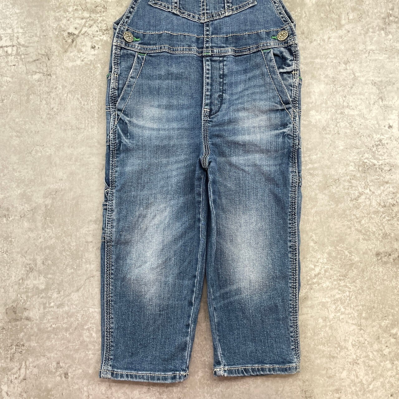 kids】OSHKOSH オシュコシュ デニム オーバーオール キッズ2歳 90cm