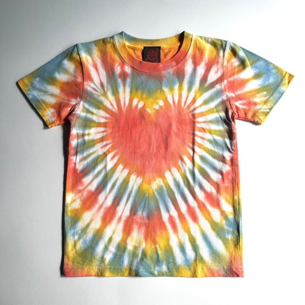 JAVARA タイダイTシャツ【130cm】Orange