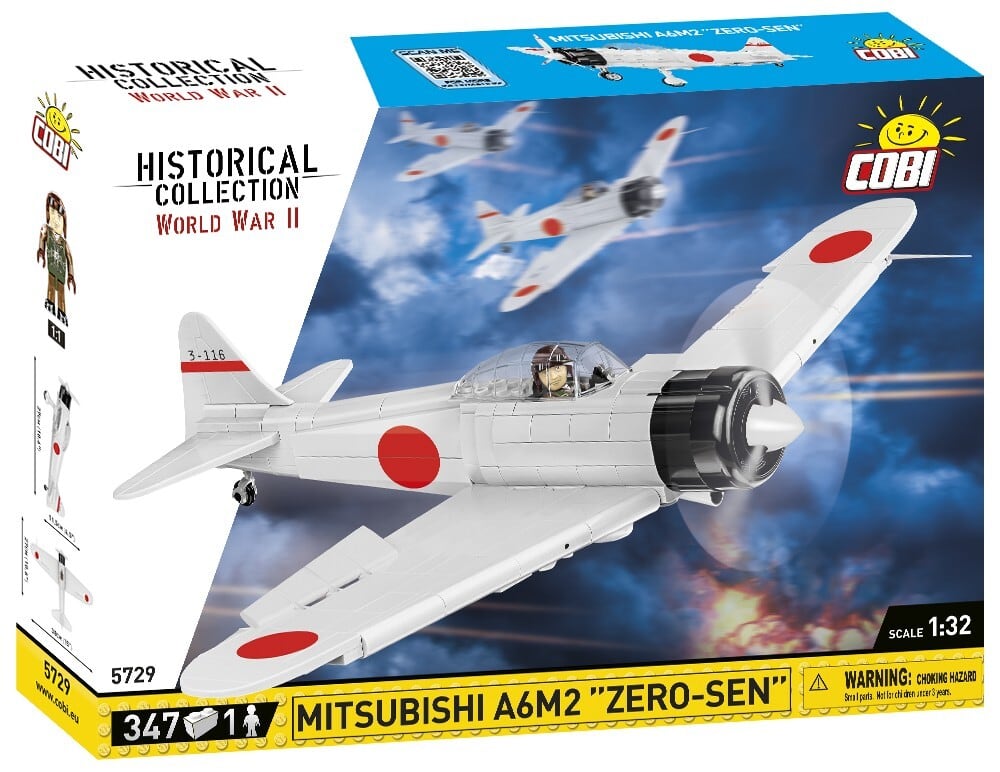 COBI #5729 三菱 A6M2 零式艦上戦闘機 (Zero) | ミリタリーブロック公式オンラインショップ | MILITARYBLOCK  Official Online Shop