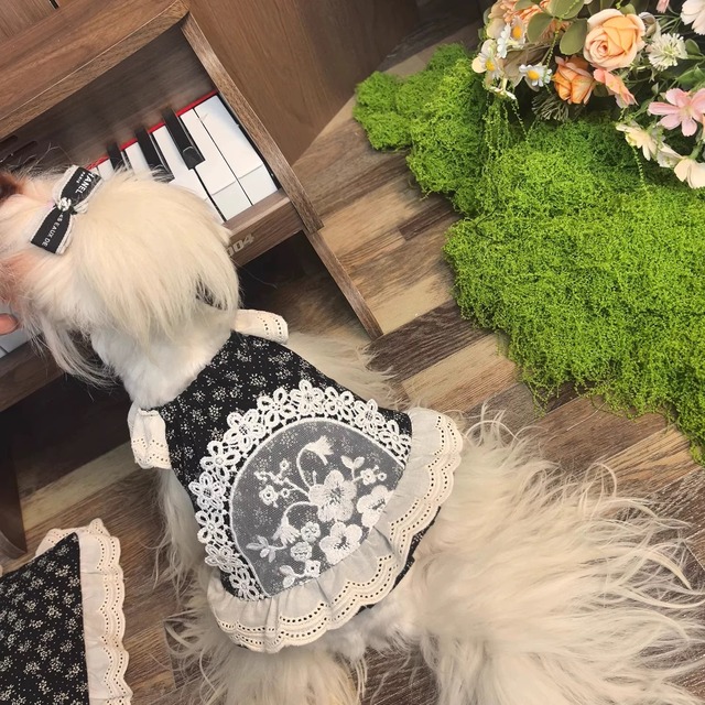 lace black one-piece