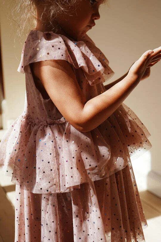 LAST1/4Yのみ】FAIRY DRESS GRS ETOILE MULTI SHADOW【Konges Sloejd 