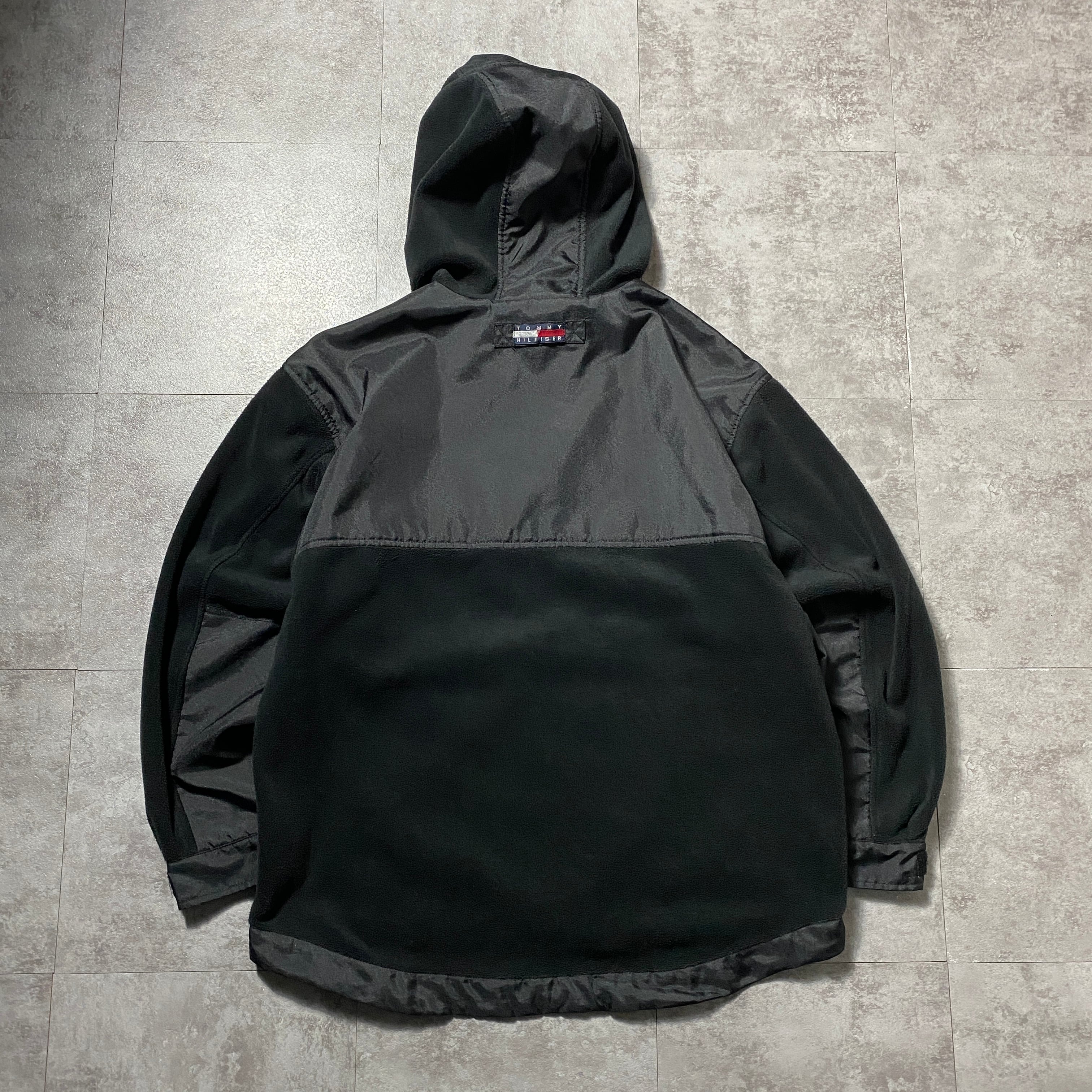 90's Tommy Hilfiger トミーヒルフィガー ハーフジップ フリース