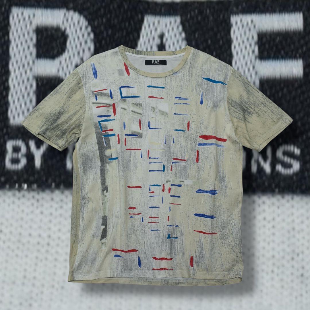 RAF BY RAF SIMONS archive 00s graphic patterned s/s tee | Bullet