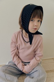 【取寄】MOME デイリーリブTシャツ|秋服|韓国子供服| 26/AT