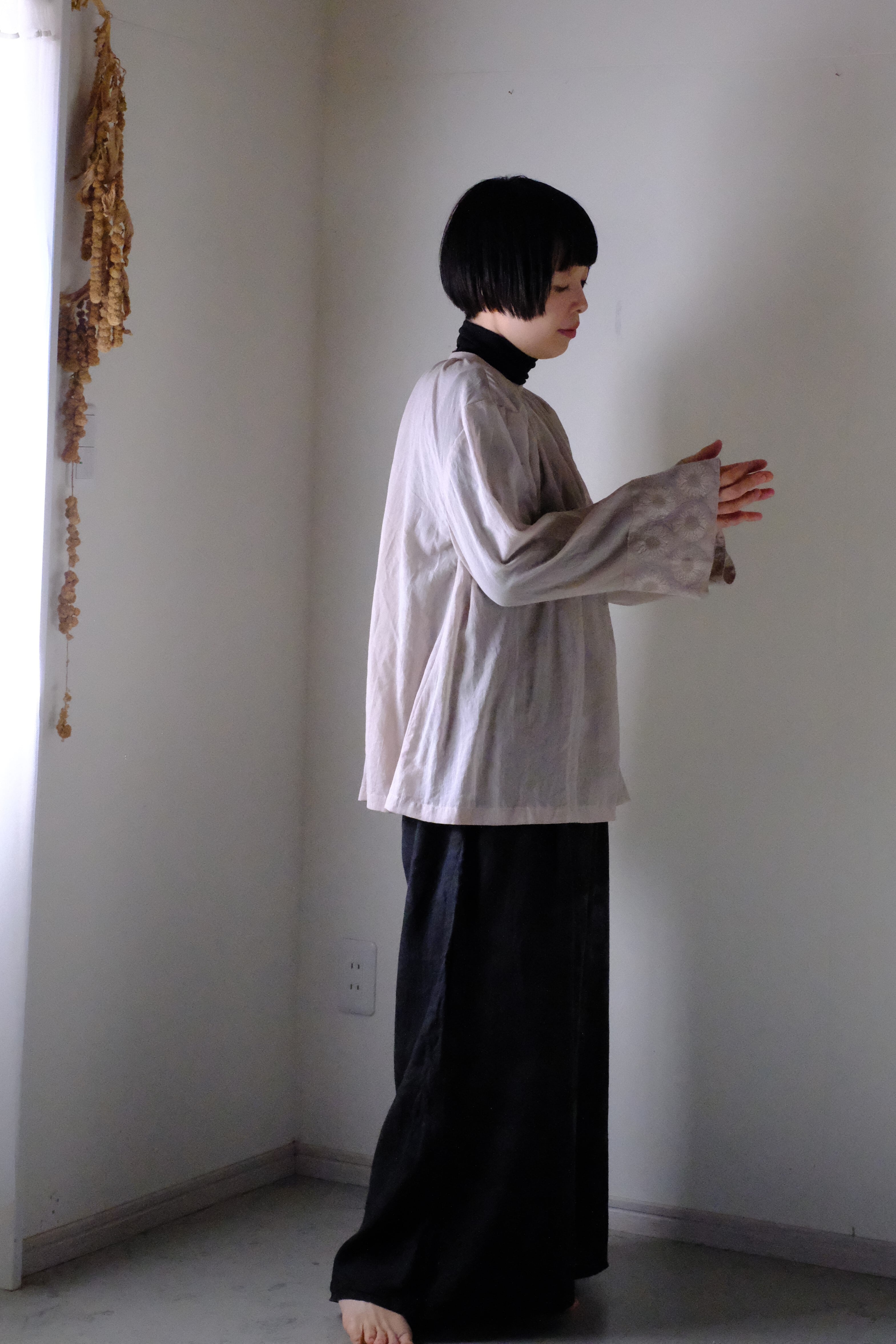 スモック cl-0156 (オフ白)