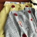 2色／デザイン刺繍ニットカーディガン ・12630