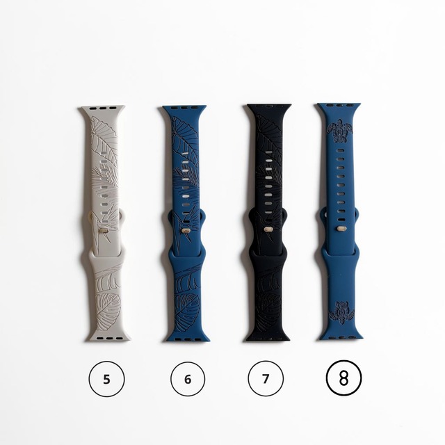 【STANDARD/Solid Colors】Apple Watch 対応 シリコン製ウォッチバンド  / ENGROOVE SHOP ハワイ
