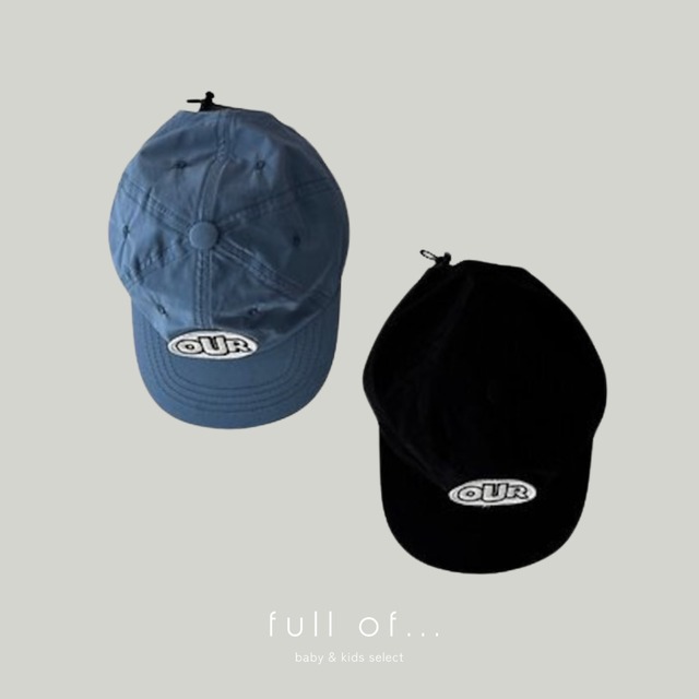 【即納予定】OUR wappen ball cap  #18192