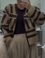 【新作5%OFF・3日間】Merino Wool Layered Cardigan_3colors