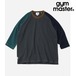 gym master ジムマスター 【DRY】7.2oz ドライワッフル 8分袖Tシャツ メンズ レディース 吸水速乾 ラグラン ワッフルTシャツ ゆったり G733717 チャコールクレイジー