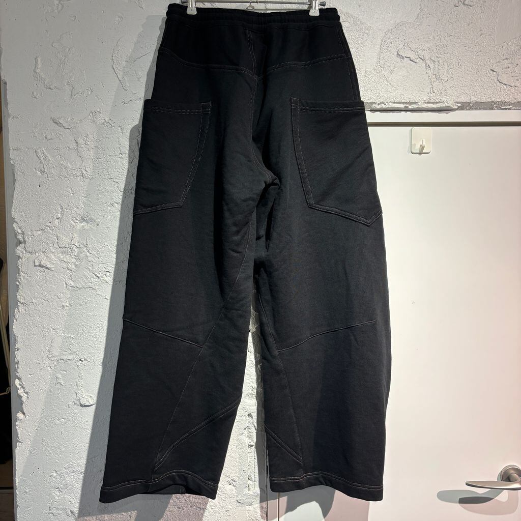 KHOKI コッキ 25AW 3D cutting sweat pants ワイドスウェットパンツ