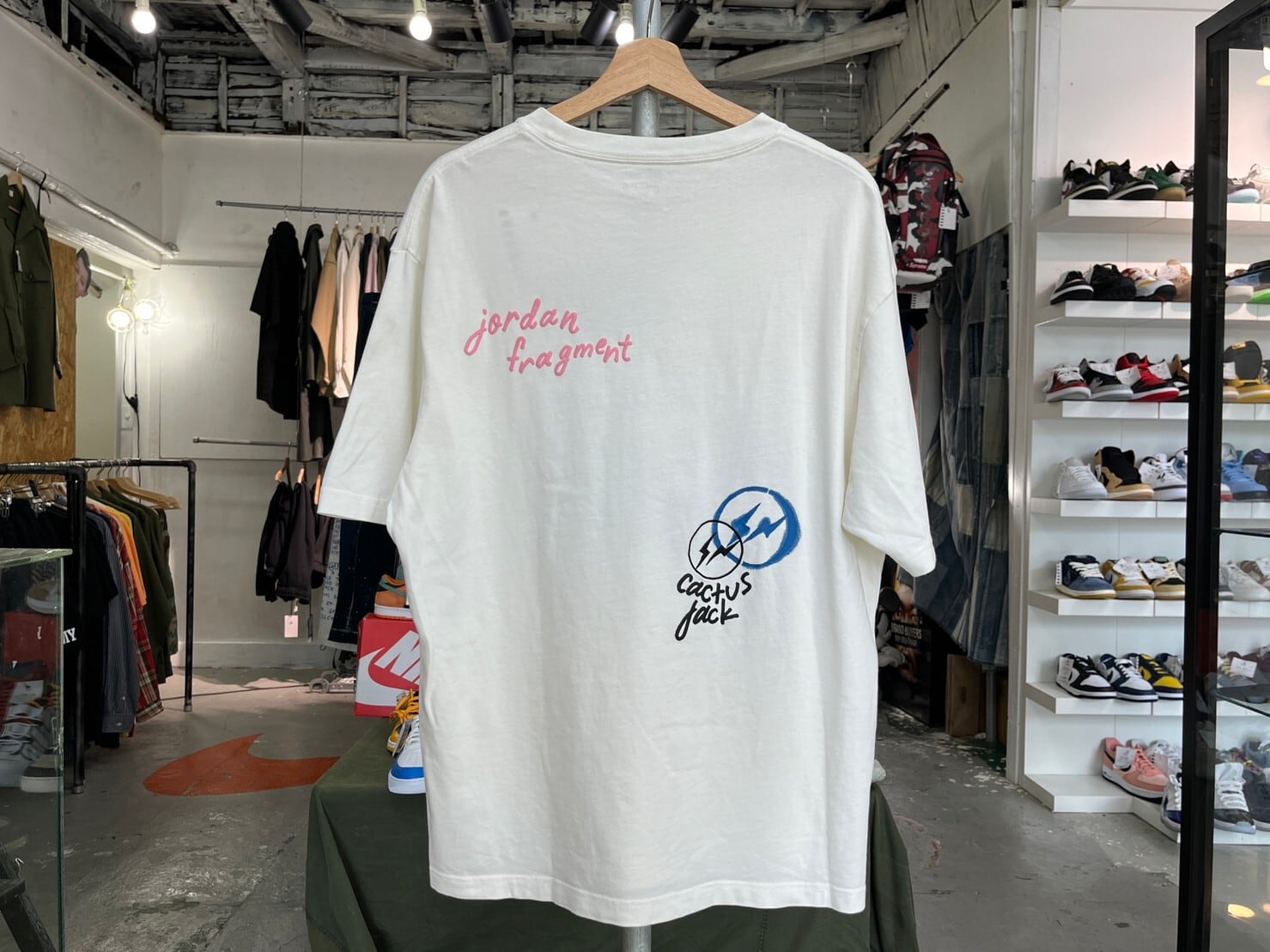 NIKE × TRAVIS SCOTT × FRAGMENT JORDAN BRAND M J TSF SS TEE DJ0619 ...