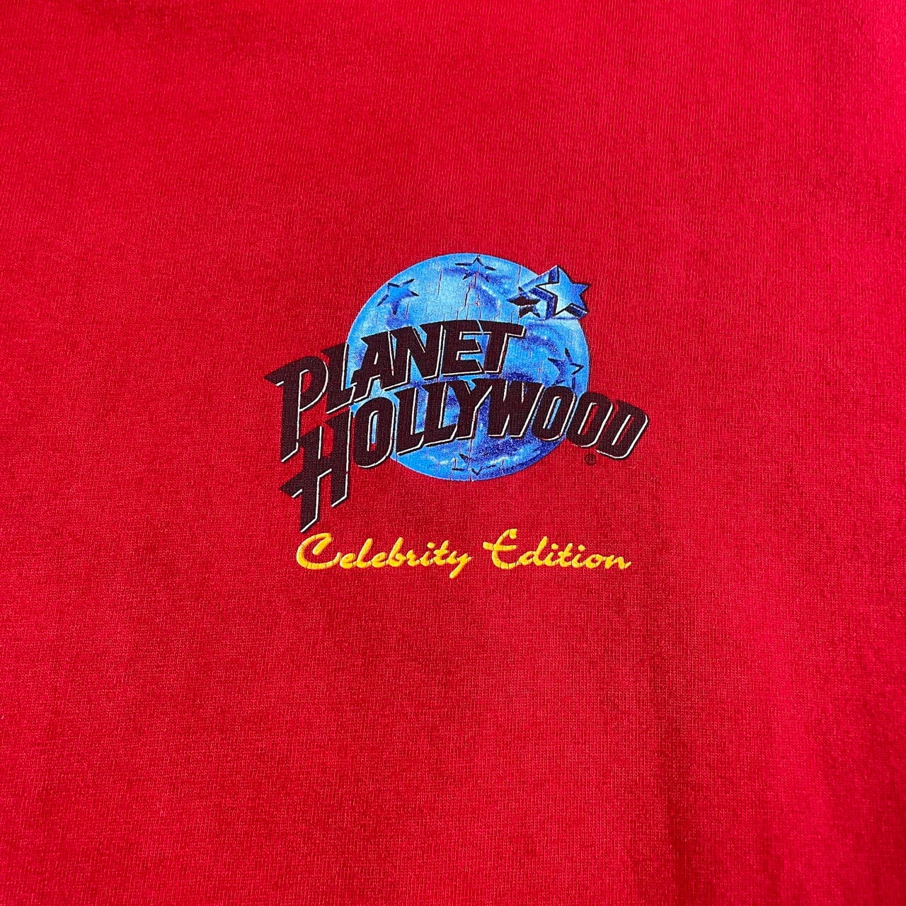 90年代 プラネットハリウッド PLANET HOLLYWOOD NEW YORK アドバタイジングTシャツ USA製 メンズXL ヴィンテージ /eaa351337