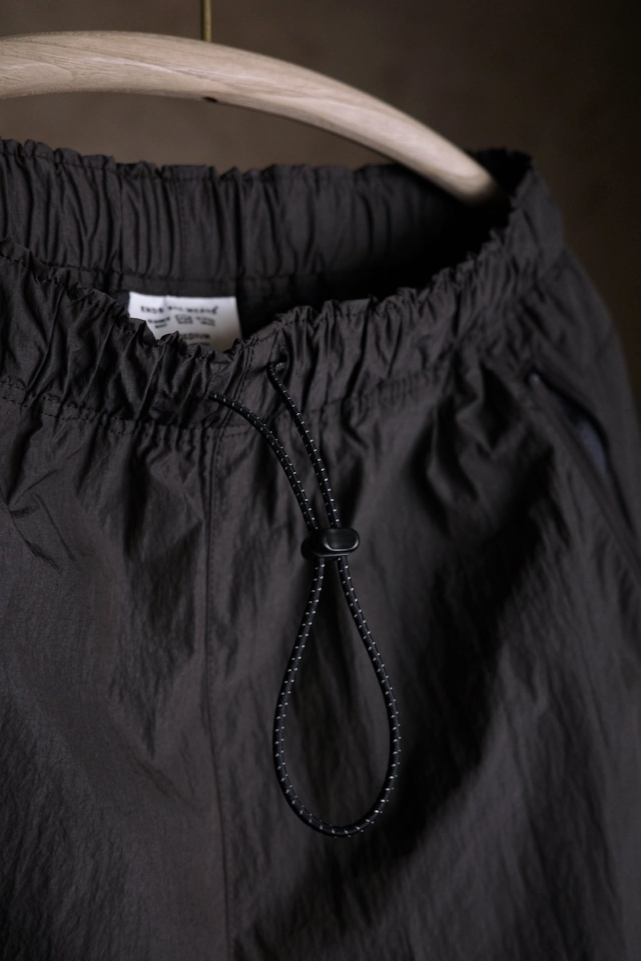 ENDS and MEANS ブラック タクティカル　トラック　パンツ　M ENDS and MEANS / Lined Tactical Track Pants | iremono