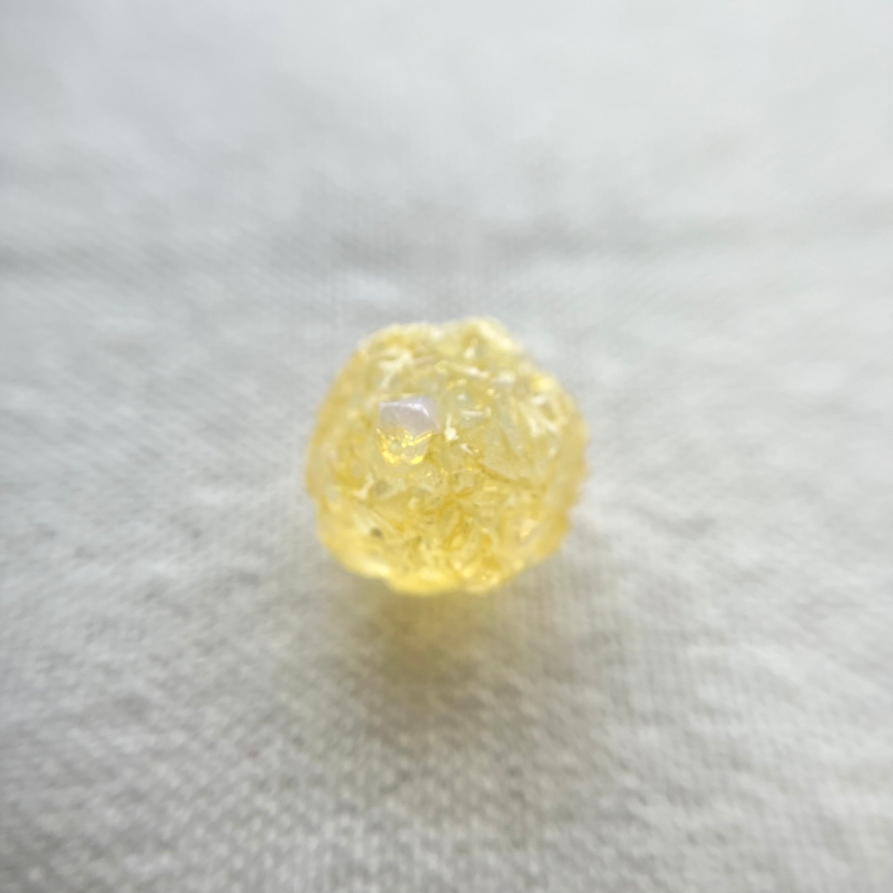 クリアイエロー砂糖菓子 15㎜