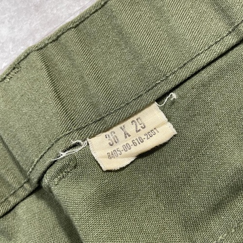 70s アメリカ軍 実物 OG-507 ベイカーパンツ 36 X 29 詳細写真4