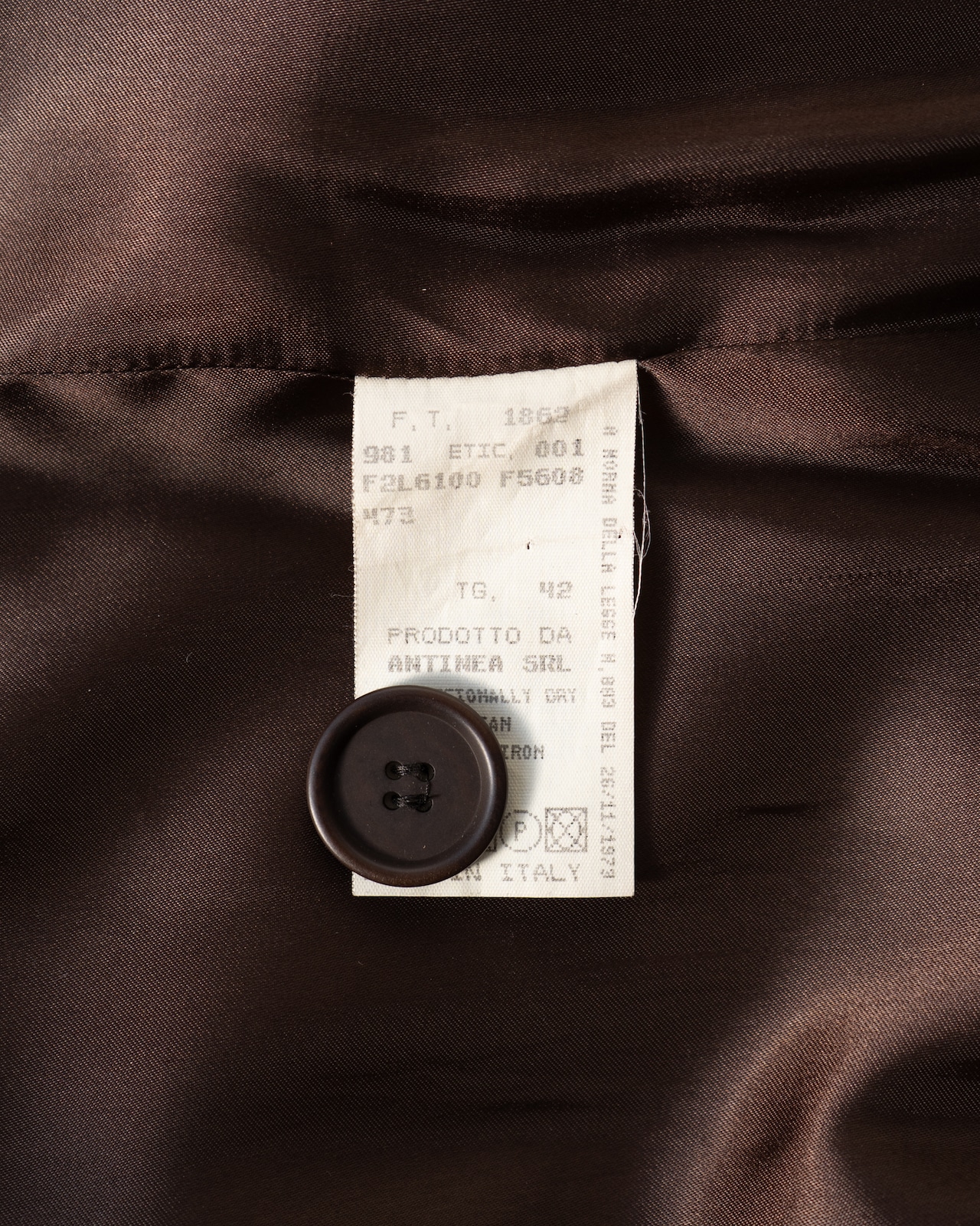 〈ARMANI〉Long coat