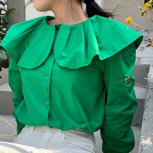 ビックカラーブラウス 22133