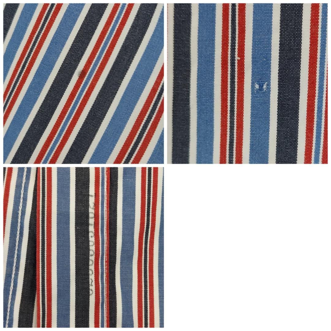 あ*も様 Ralph Lauren 赤とネイビー ストライプ ニットセーター X あ*も様 Ralph Lauren 赤とネイビー ストライプ ニットセーター X